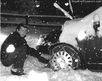 Working snow Chains (for your car model!) should be obligatory!